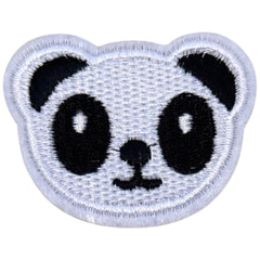 Panda-Bär-Emblem-Aufnäher zum Aufbügeln