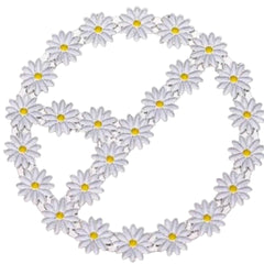 Dekorative Pin-Brosche von Daisy Margriet