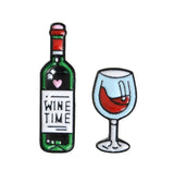 Wine Time Pin Set 