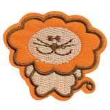 Cartoon leeuw patch voor kleding en accessoires iron on