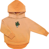 Cactus In Pot Met Vruchten op een kleine oranje hoodie