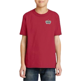 Kroon Kroontje Strijk Embleem Patch o peen rood t-shirt