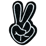 Peace Vingers Strijk Embleem Patch