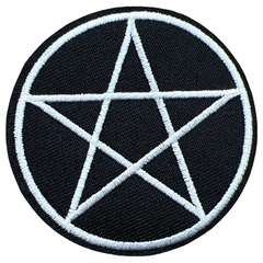 Pentagramm-Stern-Emblem-Aufnäher zum Aufbügeln