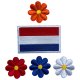 Nederland Oranje Boven Strijk Embleem Patch Set