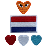 Ik Hou Van Holland Strijk Embleem Patch Set 5 stuks