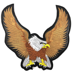 Weißkopfseeadler Adler Vogel XXL-Emblem-Aufnäher zum Aufbügeln