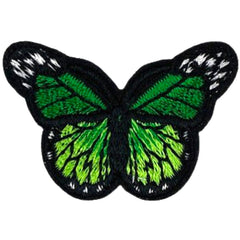 Schmetterlings-Emblem-Aufnäher zum Aufbügeln, grün