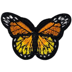 Schmetterlings-Emblem-Aufnäher zum Aufbügeln, Orange