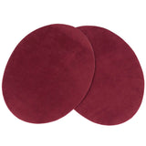 Elleboog Knie Strijk Patches Bordeaux rood