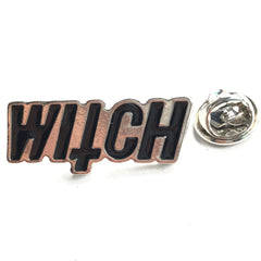 Hexentext Emaille Pin