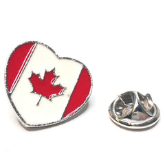 Kanada Ahorn Herz Emblem Emaille Pin