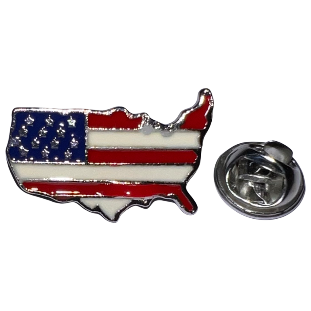 USA Amerika Emaille Pin