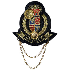 Brosche Patch Wappen Schild Emblem Groove 2.
