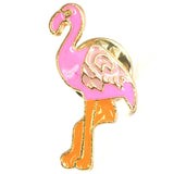 Flamingo Emaille Pin Pink