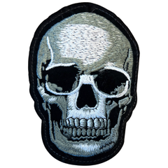 Totenkopf-Totenkopf-Emblem-Aufnäher zum Aufbügeln