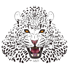 Applikation zum Aufbügeln „Panther Cut Out“.
