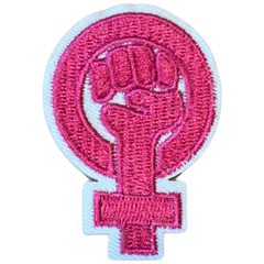 Girl-Power-Faust-Frauen-Symbol-Emblem-Aufnäher zum Aufbügeln