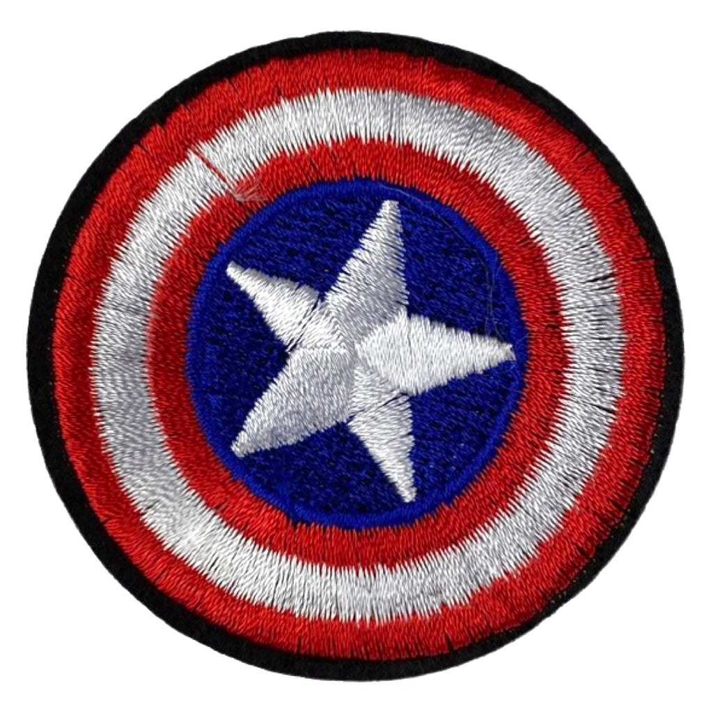 Rond USA Star Strijk Embleem Patch