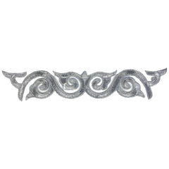 Cosplay Pailletten venezianische Spitze Eisen auf Applikation Patch Silber