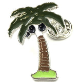 Palmboom Kokosnoten Emaille Pin