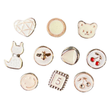 Pin Broche Steek Pin Knopen Champagne Roze Mixed Set 10 pins