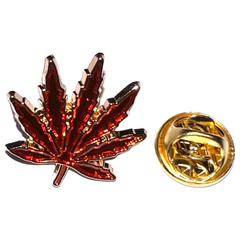 Hanf Marihuana Cannabis Unkraut Unkraut Emaille Pin