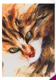 Aquarel Poes Strijk Applicatie