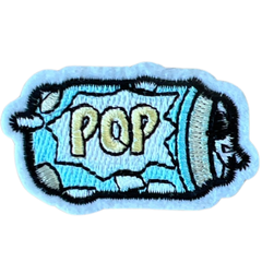 Can Of Soda Soda Pop Emblem-Aufnäher zum Aufbügeln