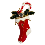 Kerstsok Kerst Cadeau Sok Broche Sierspeld