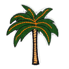 Palmen-Emblem-Aufnäher zum Aufbügeln