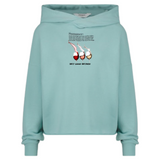 Wijn Glas Wij Gaan Wijnen Full Color Strijk Applicatie Small o peen groen blauwe sweater