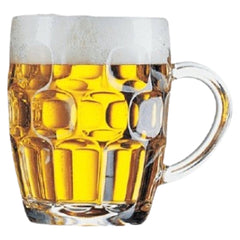 Bierkrug, Bierglas, vollfarbig, zum Aufbügeln, klein