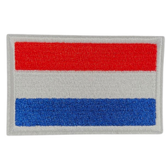 Niederlande Holland Flagge Bügelbild Emblem