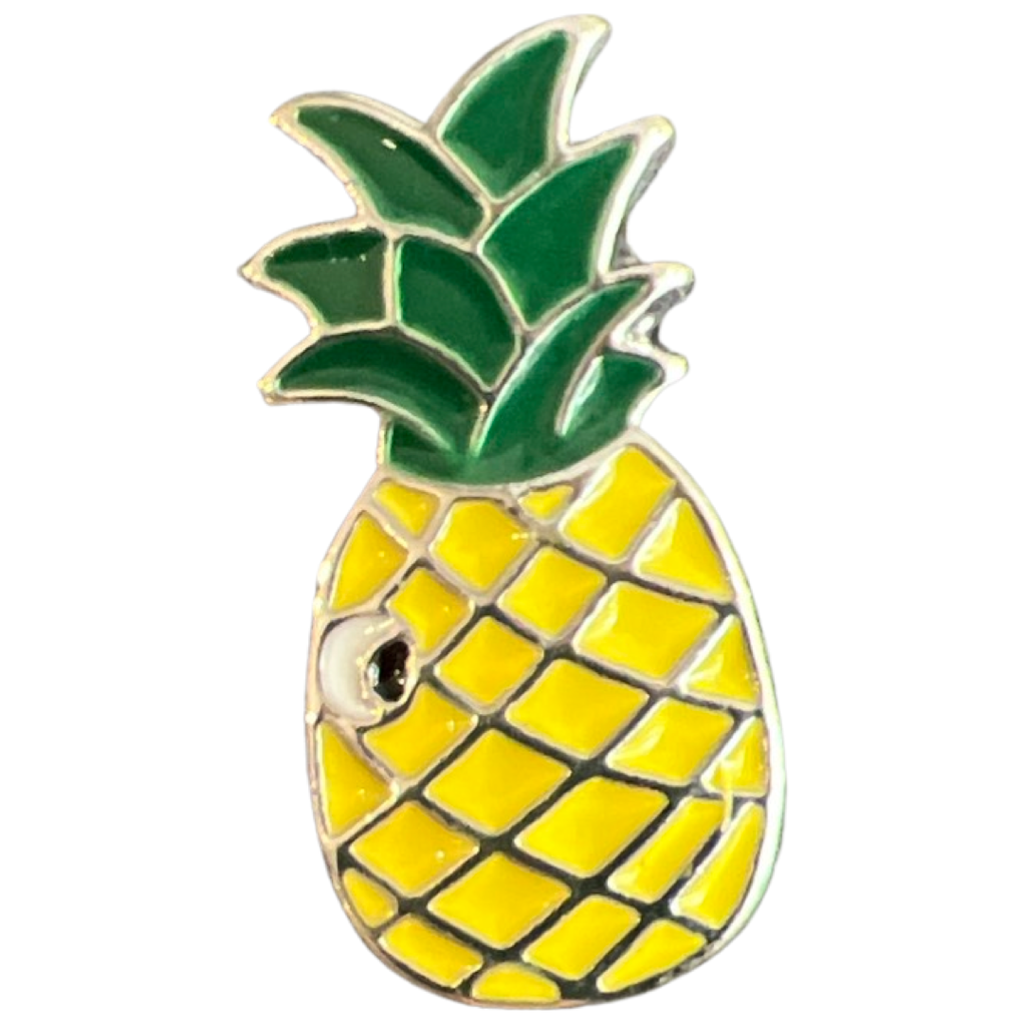 Ananas Wink Emaille Pin