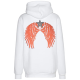 Wing Angel Paillette Wings XXL-Emblem-Patch-Set zum Aufbügeln, Orange