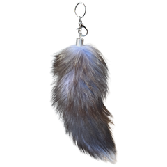 Schlüsselanhänger, Fuchs, Wolfsschwanz, Kunstpelz, Plüsch, Taschenanhänger