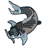 Koi Karper Vis XL Strijk Embleem Patch