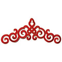 Cosplay Pailletten venezianische Spitze Eisen auf Applikation Patch rot