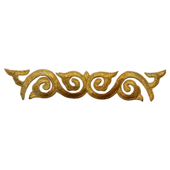 Cosplay Pailletten venezianische Spitze Eisen auf Applikation Patch Gold