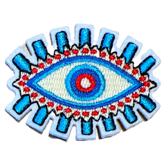 Auge Buddha Fatima Emblem Aufnäher zum Aufbügeln