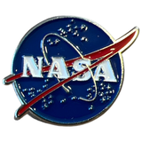 Nasa Embleem Emaille Sier Pin