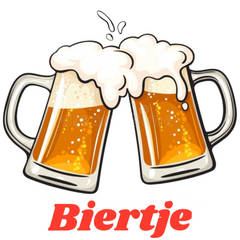 Bierkrug, Schaumkragen, Biertext, Aufbügelapplikation, groß