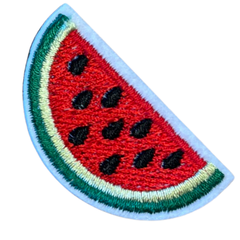 Wassermelone-Emblem-Aufnäher zum Aufbügeln