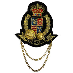 Brosche Patch Wappen Schild Emblem Nut 1.